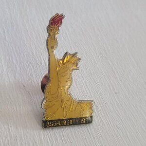 Statue Of Liberty 1986 Centennial Lapel Pin Tie Tack